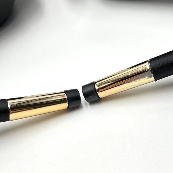 Nine West Womens Size 8.5 Black Satin Stiletto Heels Pumps Shoes With Bows‎ - Picture 7 of 15